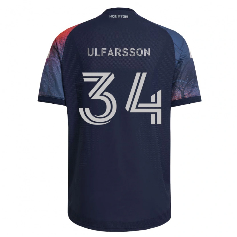Danxen Men Thor Úlfarsson #34 Deep Blue White Orange Away Jersey 2026/27 T-Shirt
