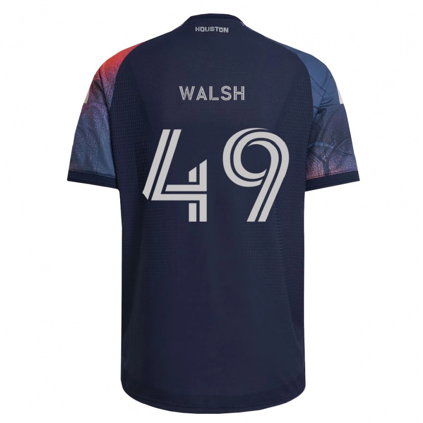 Danxen Men Kian Walsh #49 Deep Blue White Orange Away Jersey 2026/27 T-Shirt