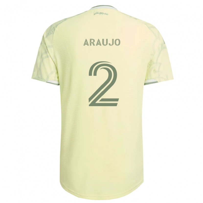 Danxen Men Miguel Araujo #2 Beige White Away Jersey 2026/27 T-Shirt