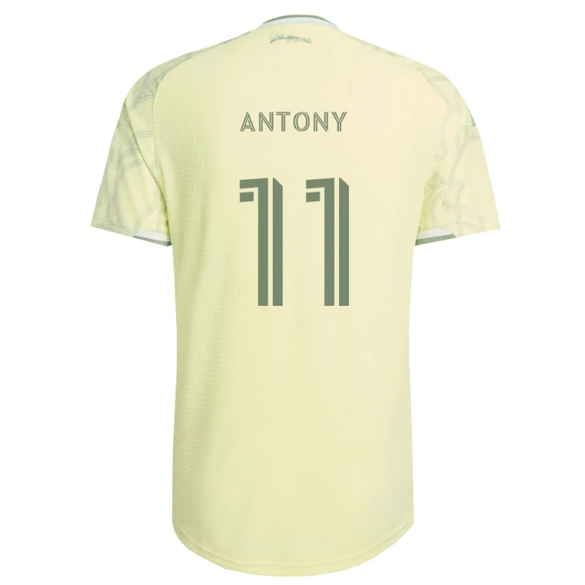 Danxen Men Antony Alves Santos #11 Beige White Away Jersey 2026/27 T-Shirt