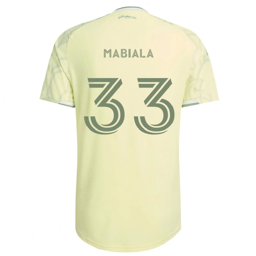 Danxen Men Larrys Mabiala #33 Beige White Away Jersey 2026/27 T-Shirt