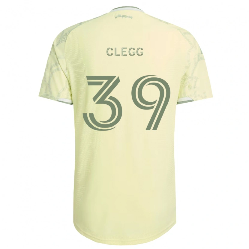 Danxen Men Tyler Clegg #39 Beige White Away Jersey 2026/27 T-Shirt