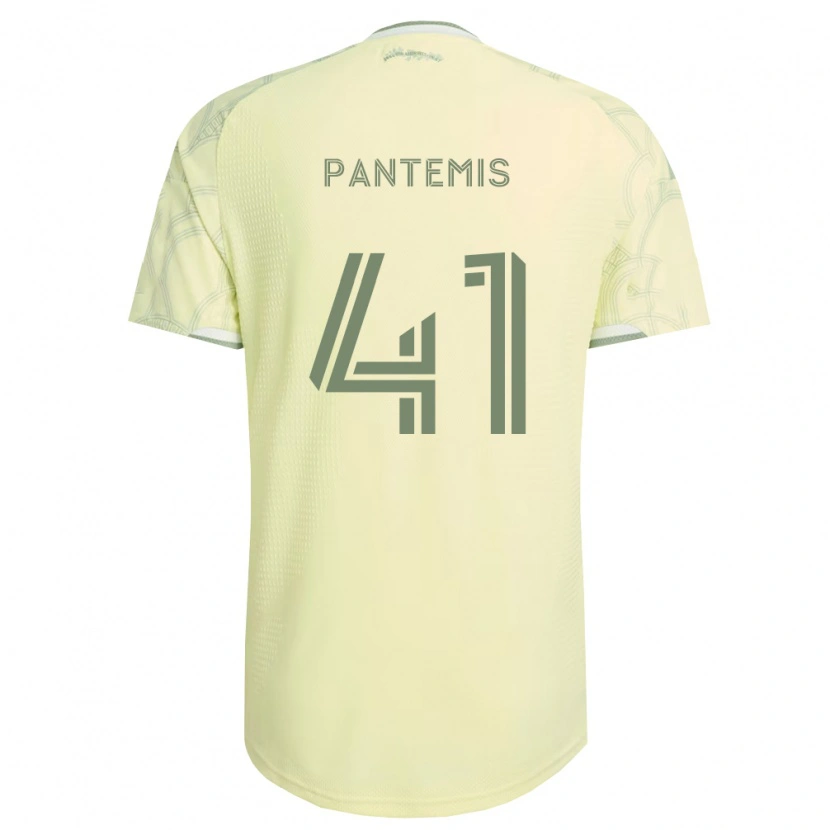 Danxen Men James Pantemis #41 Beige White Away Jersey 2026/27 T-Shirt