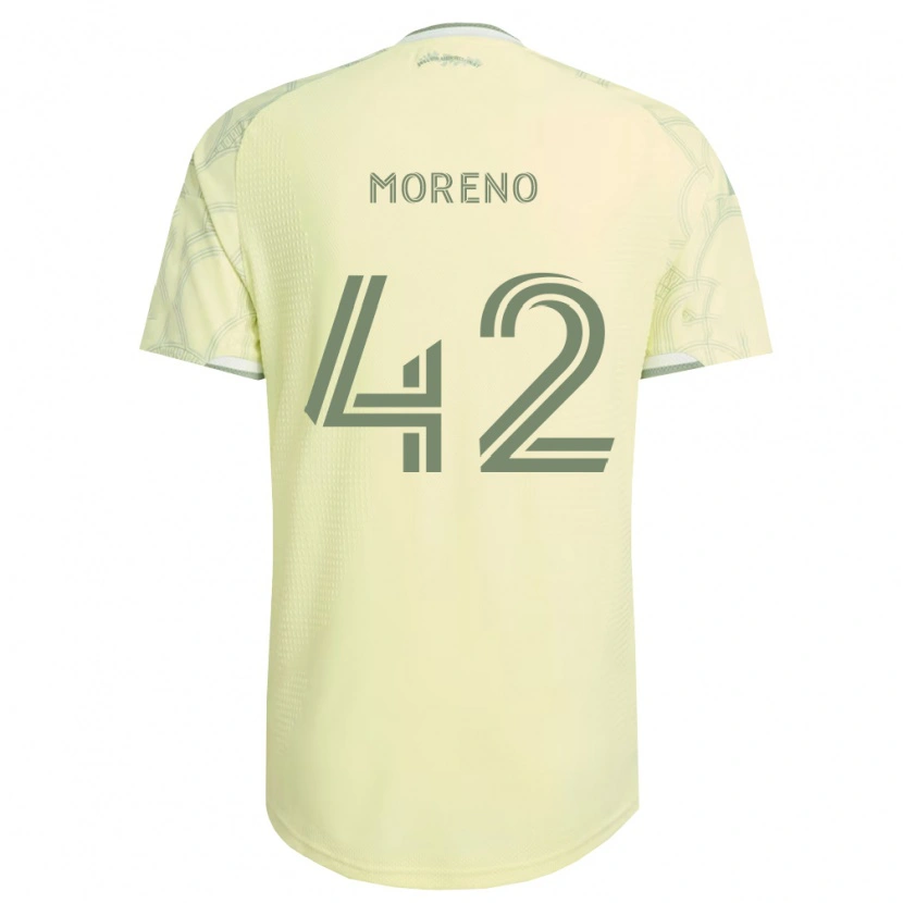 Danxen Men Alexis Moreno #42 Beige White Away Jersey 2026/27 T-Shirt