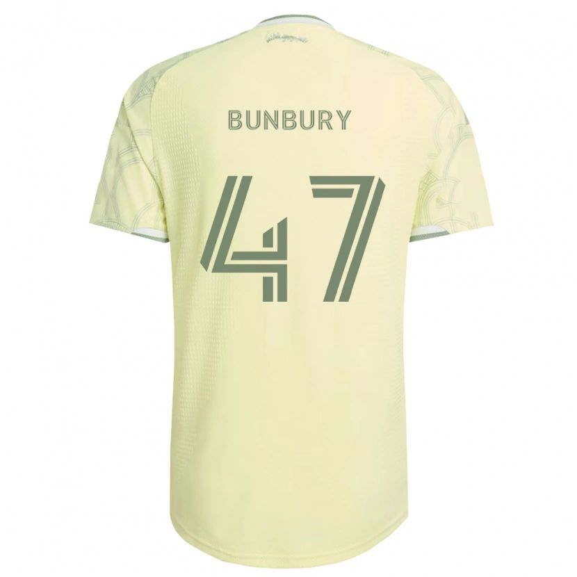 Danxen Men Mataeo Bunbury #47 Beige White Away Jersey 2026/27 T-Shirt