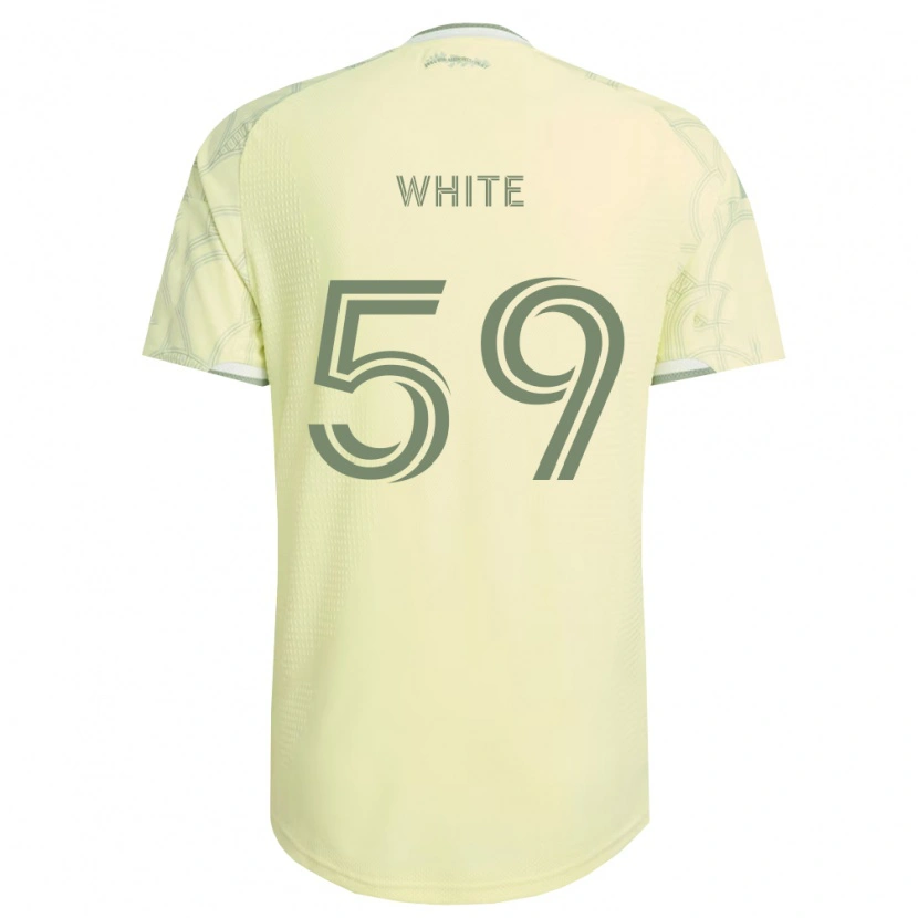 Danxen Men Dario White #59 Beige White Away Jersey 2026/27 T-Shirt