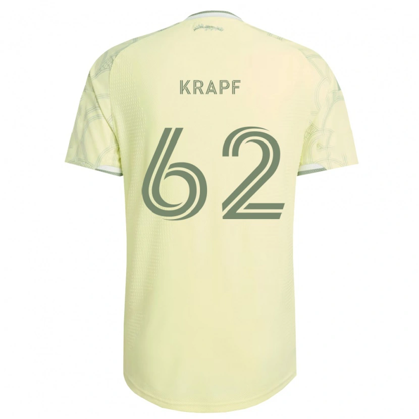 Danxen Men Andrew Krapf #62 Beige White Away Jersey 2026/27 T-Shirt