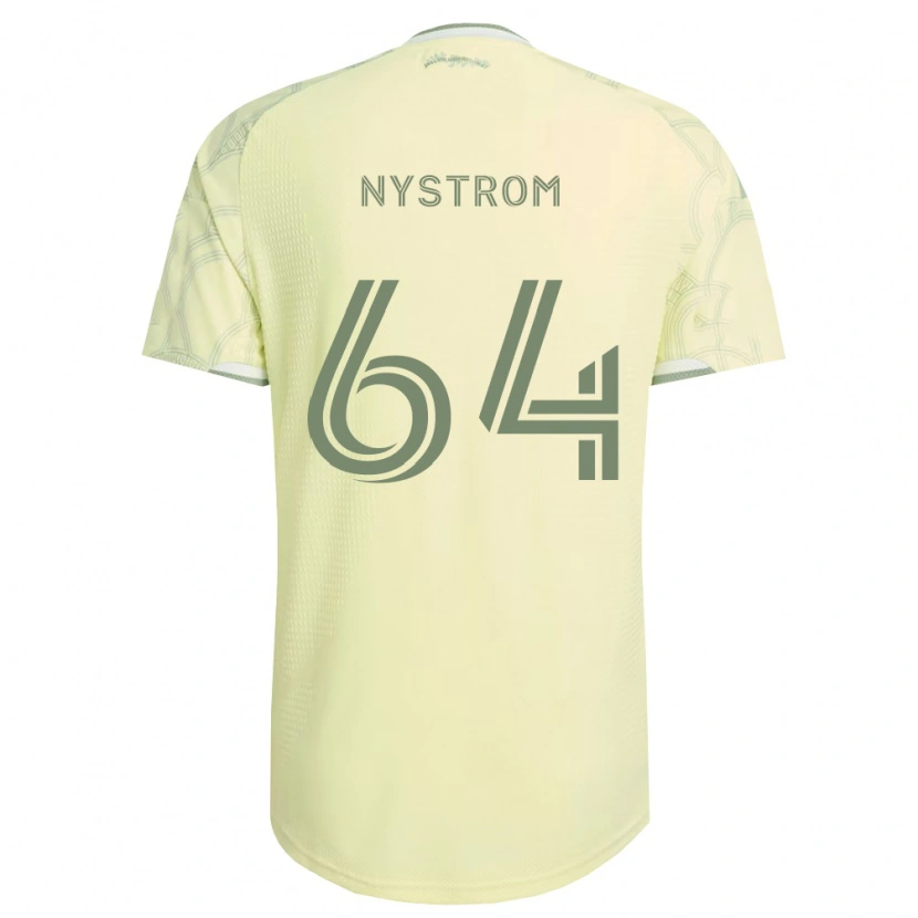 Danxen Men August Nystrom #64 Beige White Away Jersey 2026/27 T-Shirt