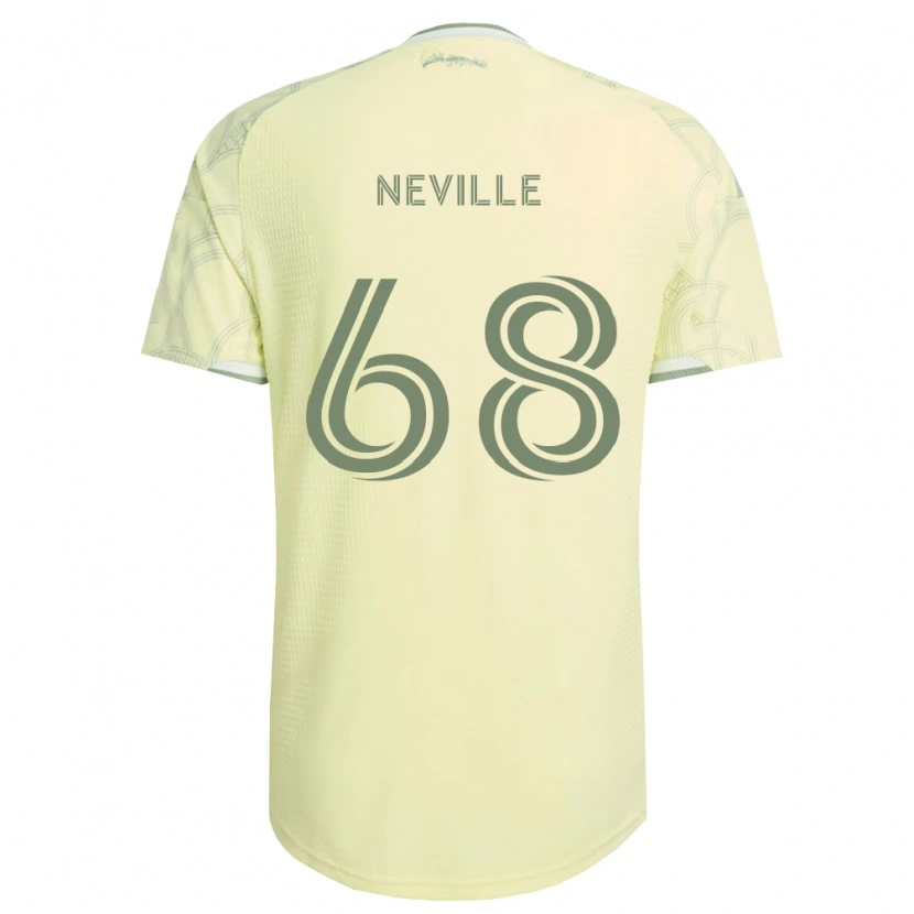 Danxen Men Harvey Neville #68 Beige White Away Jersey 2026/27 T-Shirt