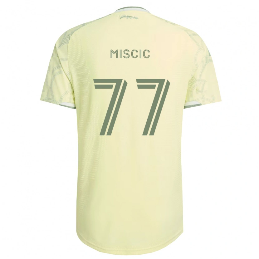 Danxen Men Selmir Miscic #77 Beige White Away Jersey 2026/27 T-Shirt