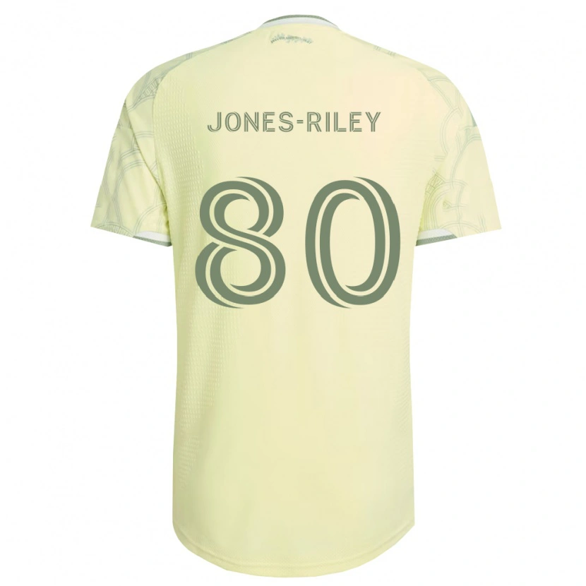 Danxen Men Jaden Jones-Riley #80 Beige White Away Jersey 2026/27 T-Shirt