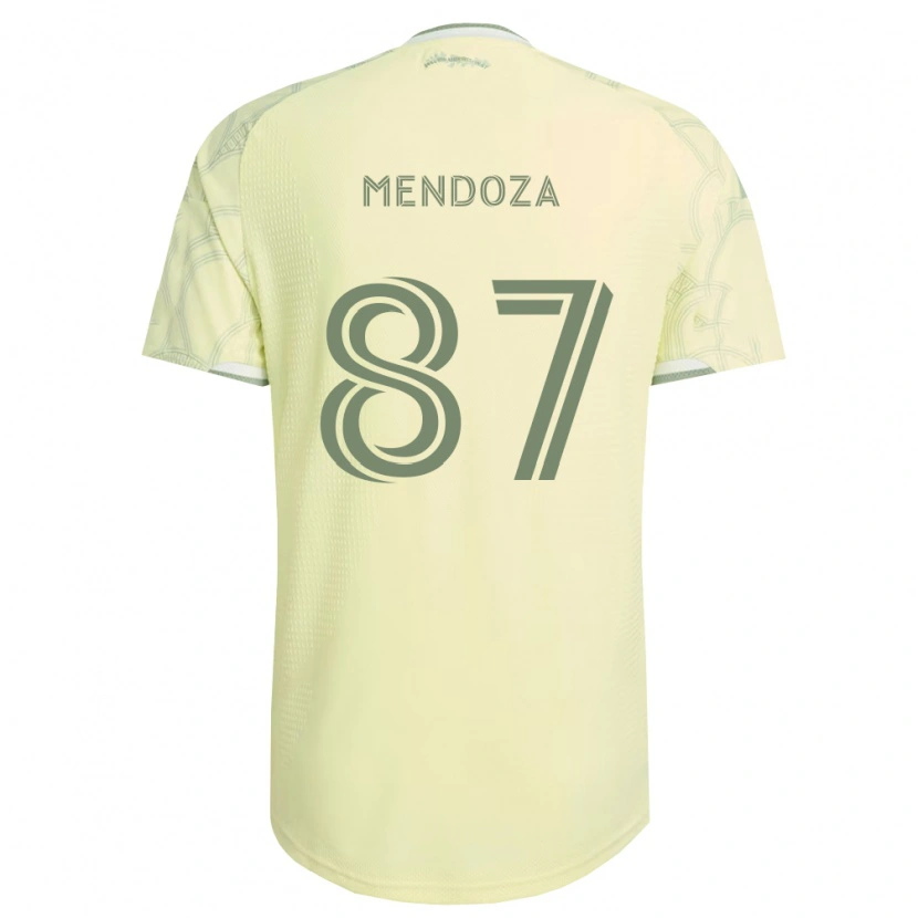 Danxen Men Christian Mendoza #87 Beige White Away Jersey 2026/27 T-Shirt