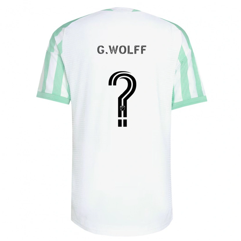 Danxen Men Gavin Wolff #0 Light Green Black White Away Jersey 2026/27 T-Shirt