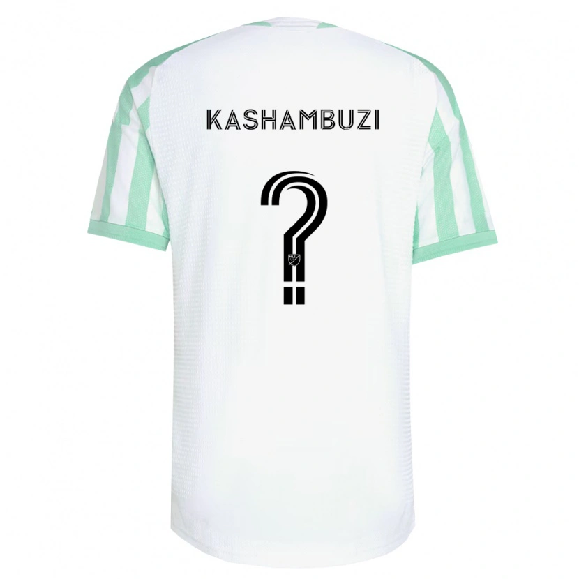 Danxen Men Nick Kashambuzi #0 Light Green Black White Away Jersey 2026/27 T-Shirt