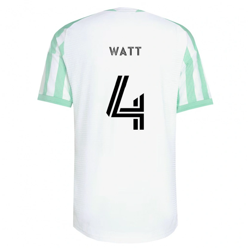 Danxen Men Evan Watt #4 Light Green Black White Away Jersey 2026/27 T-Shirt