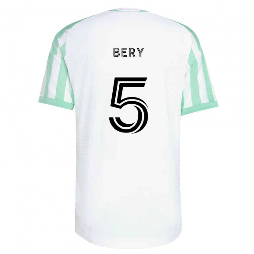 Danxen Men Jules Bery #5 Light Green Black White Away Jersey 2026/27 T-Shirt