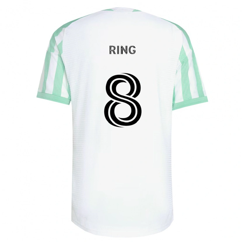 Danxen Men Alexander Ring #8 Light Green Black White Away Jersey 2026/27 T-Shirt