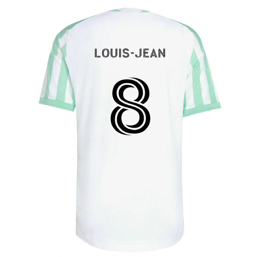 Danxen Men Steeve Louis-Jean #8 Light Green Black White Away Jersey 2026/27 T-Shirt