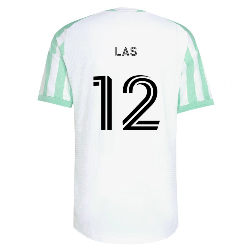 Danxen Men Damian Las #12 Light Green Black White Away Jersey 2026/27 T-Shirt