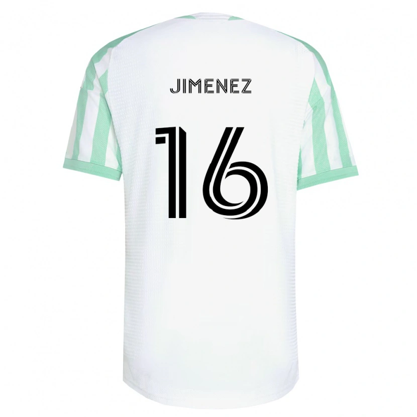Danxen Men Héctor Jiménez #16 Light Green Black White Away Jersey 2026/27 T-Shirt