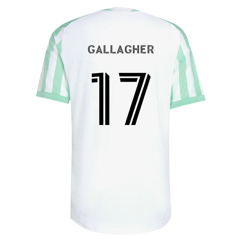 Danxen Men Jon Gallagher #17 Light Green Black White Away Jersey 2026/27 T-Shirt