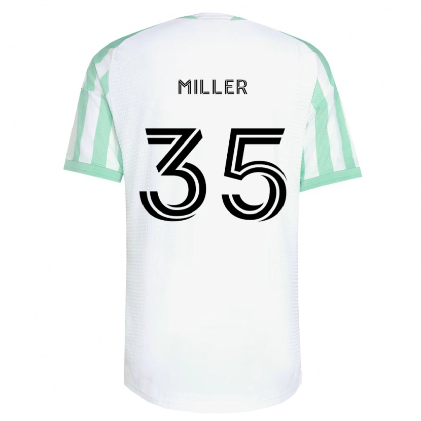 Danxen Men Mason Miller #35 Light Green Black White Away Jersey 2026/27 T-Shirt
