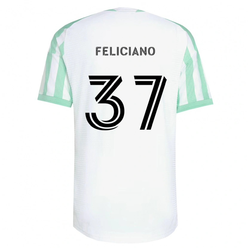 Danxen Men Erick Feliciano #37 Light Green Black White Away Jersey 2026/27 T-Shirt