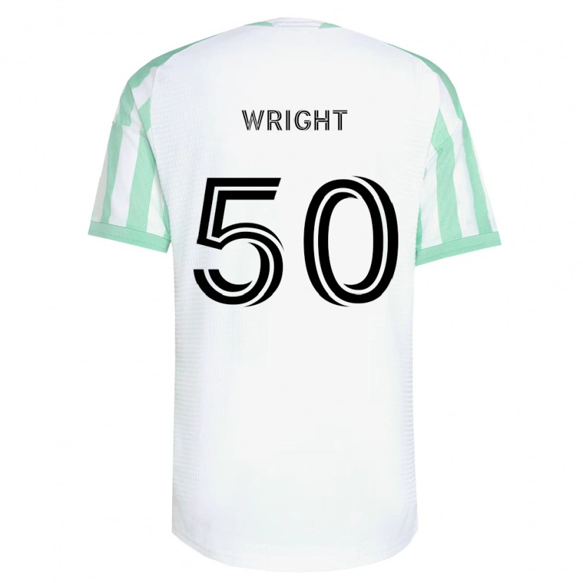 Danxen Men Daniel Wright #50 Light Green Black White Away Jersey 2026/27 T-Shirt