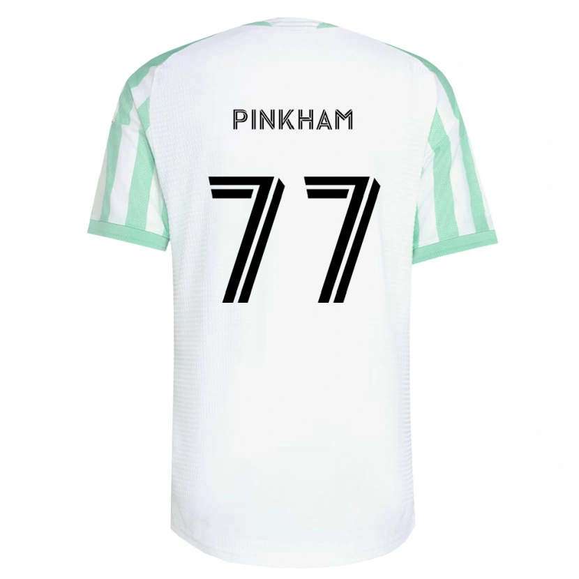 Danxen Men Chris Pinkham #77 Light Green Black White Away Jersey 2026/27 T-Shirt