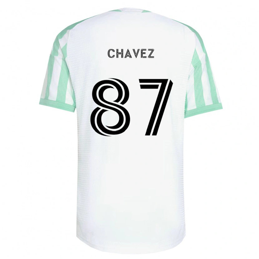 Danxen Men Alfonso Ocampo-Chávez #87 Light Green Black White Away Jersey 2026/27 T-Shirt