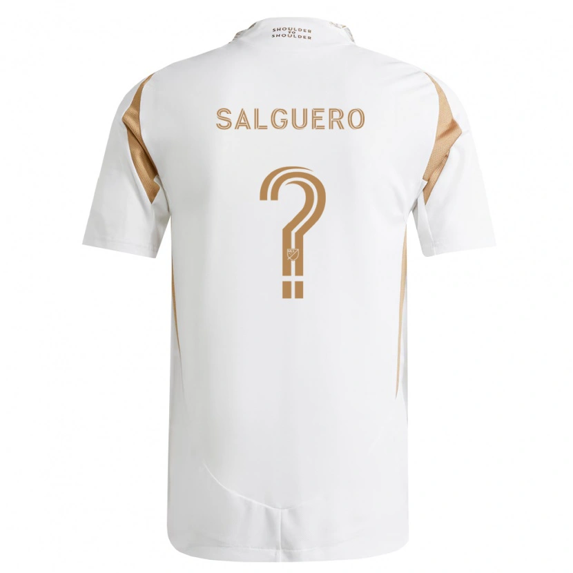 Danxen Men Kenneth Salguero #0 White Brown Away Jersey 2026/27 T-Shirt
