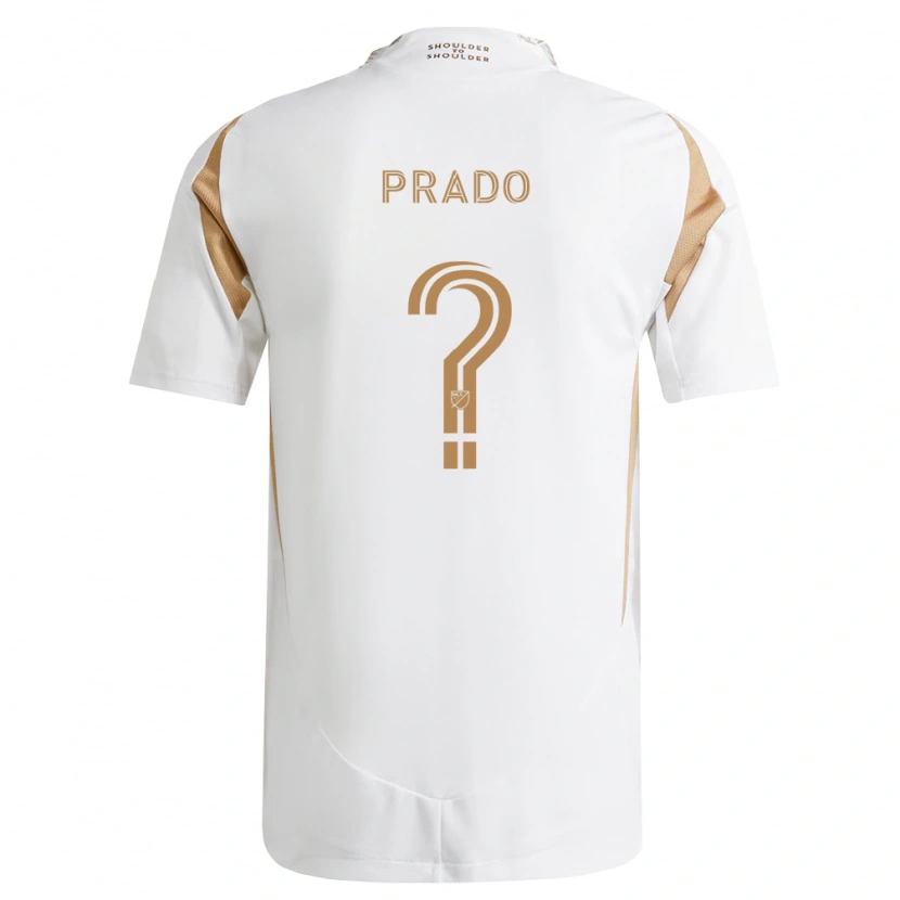 Danxen Men Abraham Prado #0 White Brown Away Jersey 2026/27 T-Shirt