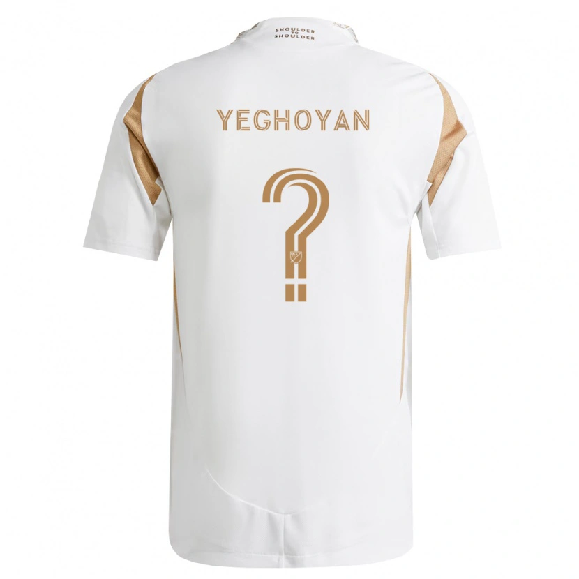 Danxen Men David Yeghoyan #0 White Brown Away Jersey 2026/27 T-Shirt
