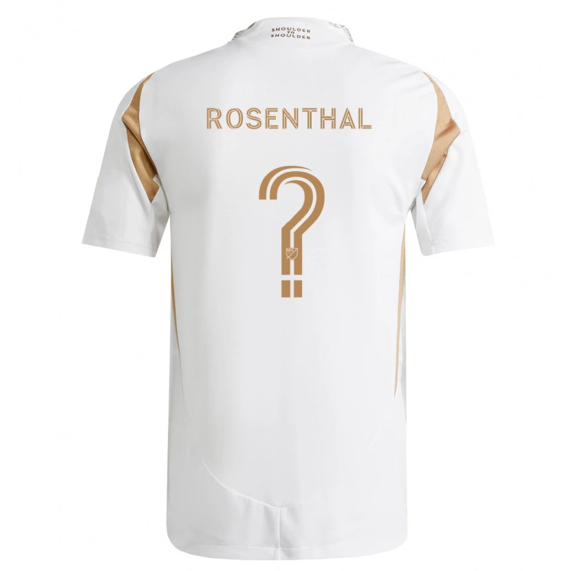 Danxen Men Charlie Rosenthal #0 White Brown Away Jersey 2026/27 T-Shirt