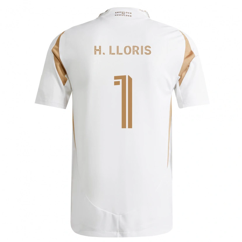 Danxen Men Hugo Lloris #1 White Brown Away Jersey 2026/27 T-Shirt