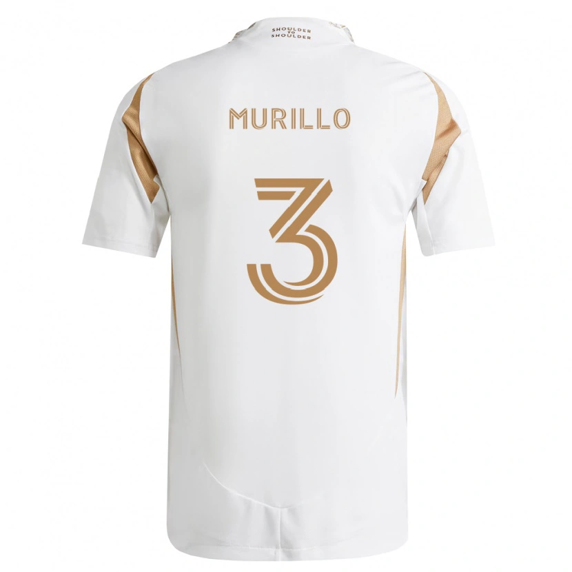 Danxen Men Jesús Murillo #3 White Brown Away Jersey 2026/27 T-Shirt