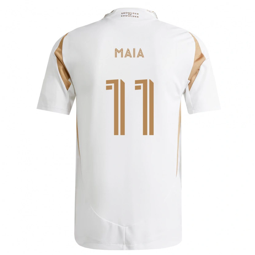 Danxen Men Matheus Maia #11 White Brown Away Jersey 2026/27 T-Shirt