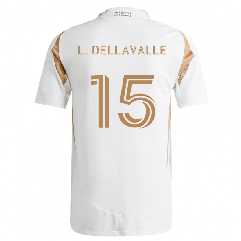 Danxen Men Lorenzo Dellavalle #15 White Brown Away Jersey 2026/27 T-Shirt