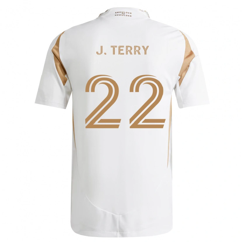 Danxen Men Jude Terry #22 White Brown Away Jersey 2026/27 T-Shirt