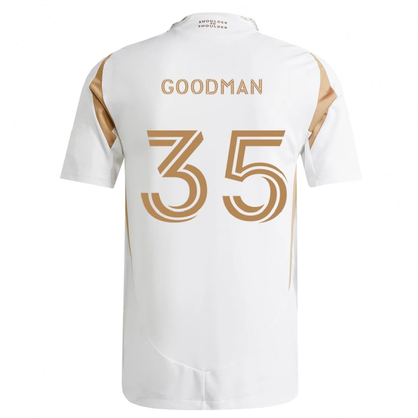 Danxen Men Luke Goodman #35 White Brown Away Jersey 2026/27 T-Shirt