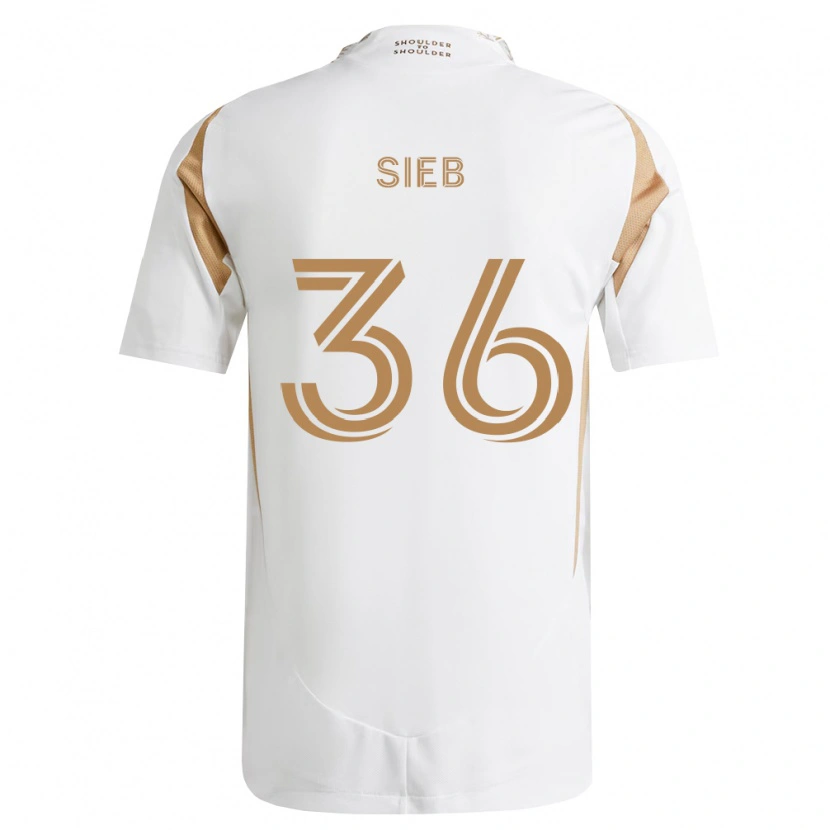 Danxen Men Armindo Sieb #36 White Brown Away Jersey 2026/27 T-Shirt