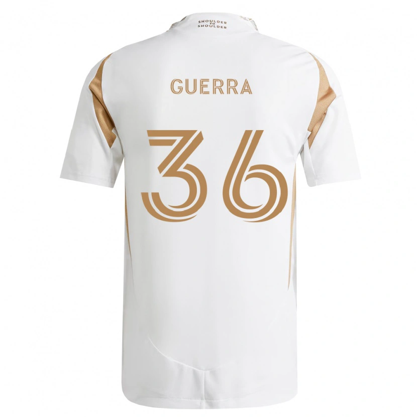 Danxen Men Decarlo Guerra #36 White Brown Away Jersey 2026/27 T-Shirt
