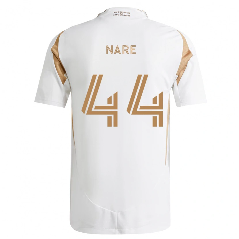 Danxen Men Thabo Nare #44 White Brown Away Jersey 2026/27 T-Shirt