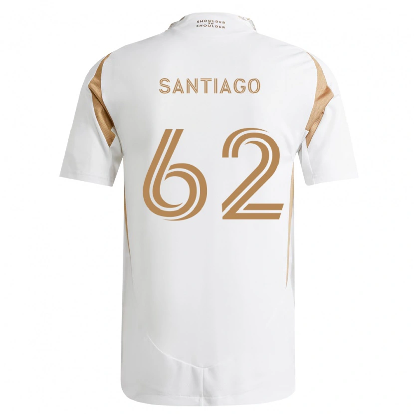 Danxen Men Joshua Santiago #62 White Brown Away Jersey 2026/27 T-Shirt