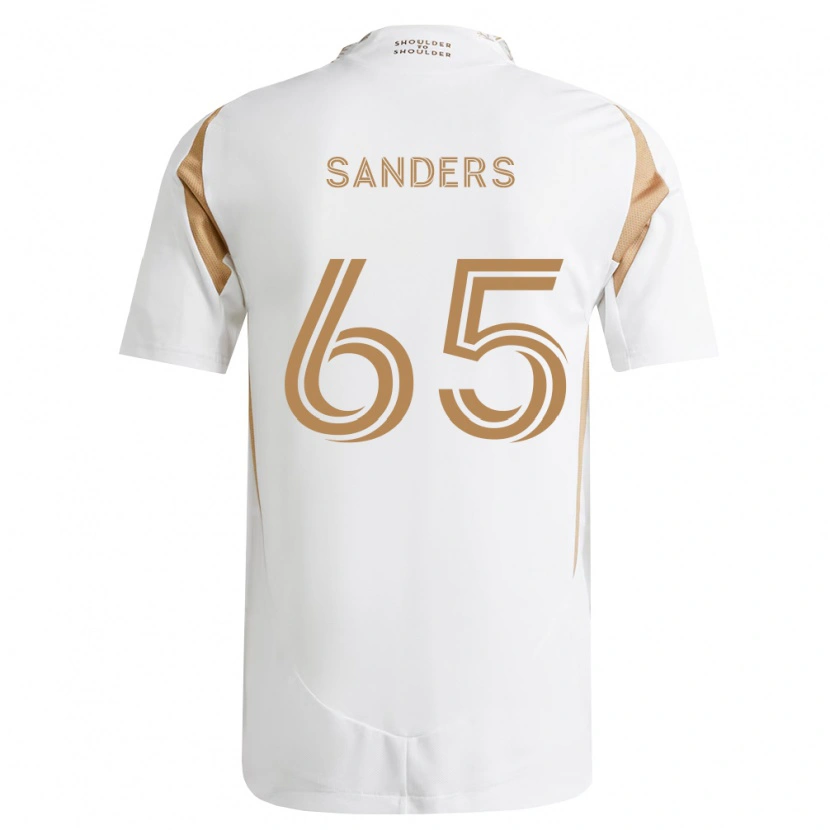 Danxen Men Adrian Sanders #65 White Brown Away Jersey 2026/27 T-Shirt