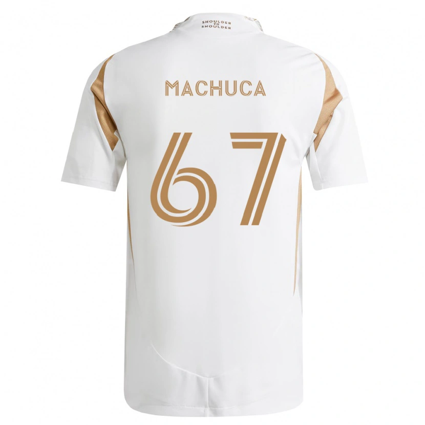 Danxen Men Jacob Machuca #67 White Brown Away Jersey 2026/27 T-Shirt