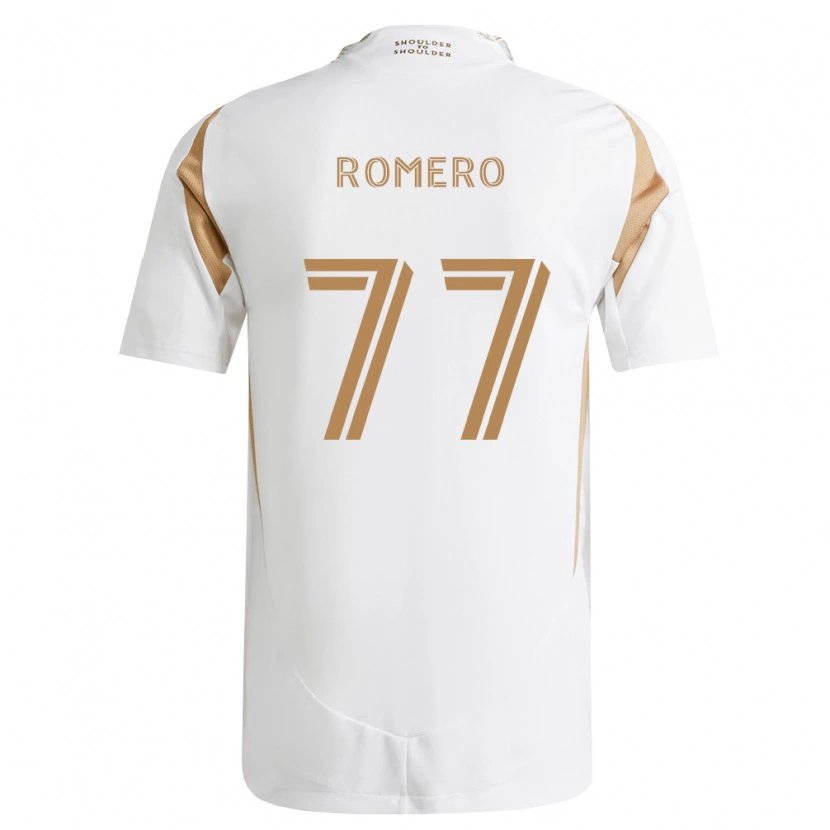Danxen Men Alexander Romero #77 White Brown Away Jersey 2026/27 T-Shirt