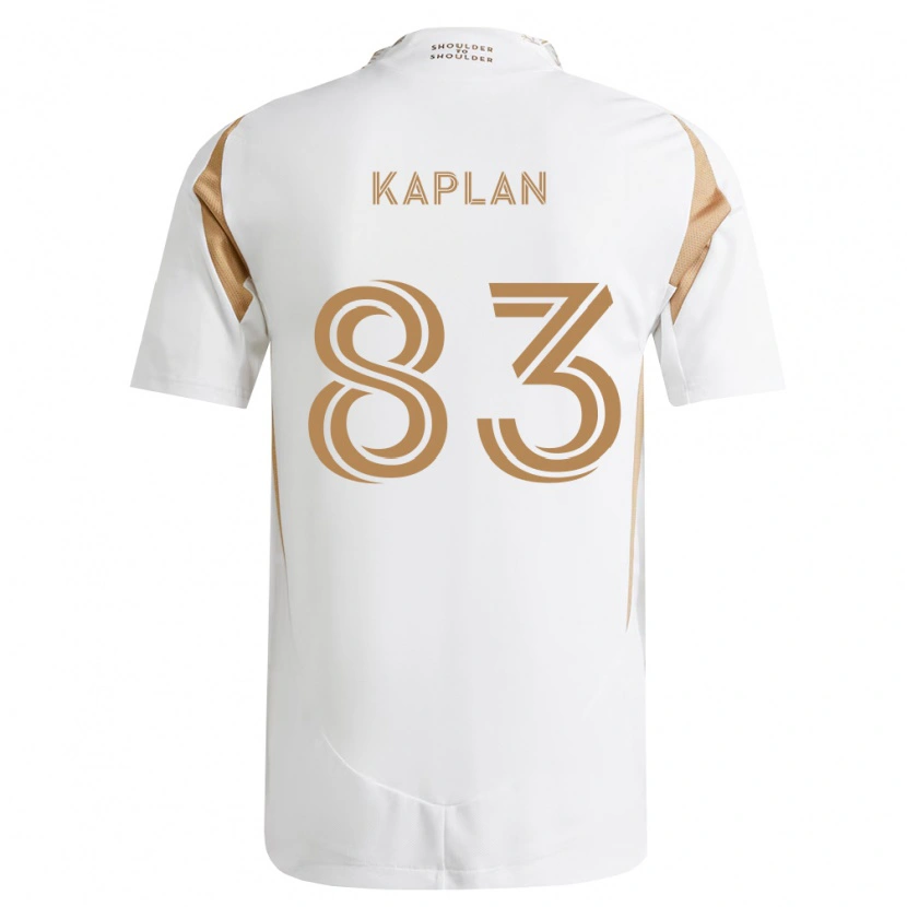 Danxen Men Skylar Kaplan #83 White Brown Away Jersey 2026/27 T-Shirt