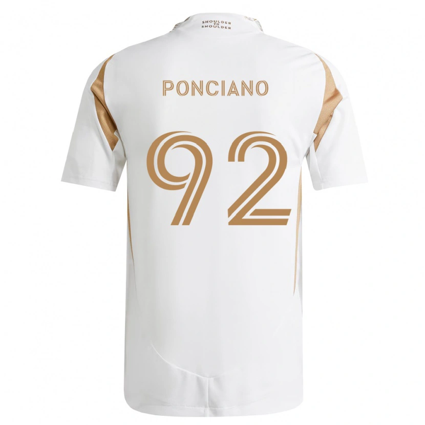 Danxen Men Emir Ponciano #92 White Brown Away Jersey 2026/27 T-Shirt