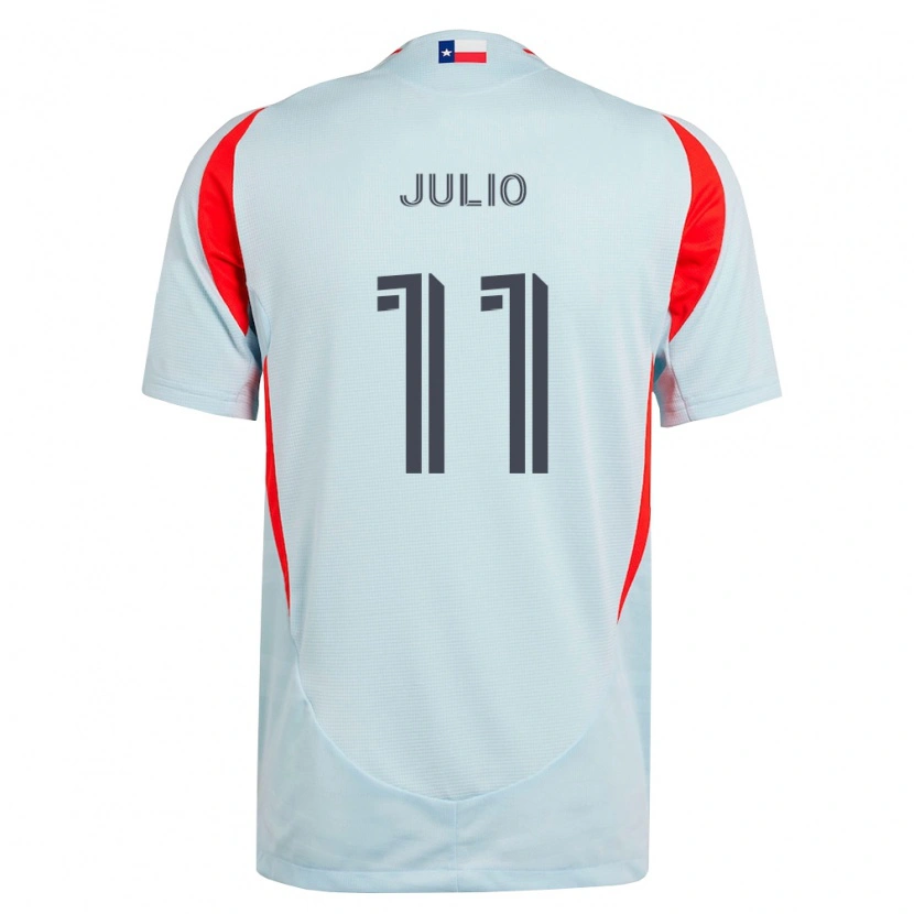 Danxen Men Anderson Julio #11 Dark Gray White Red Away Jersey 2026/27 T-Shirt